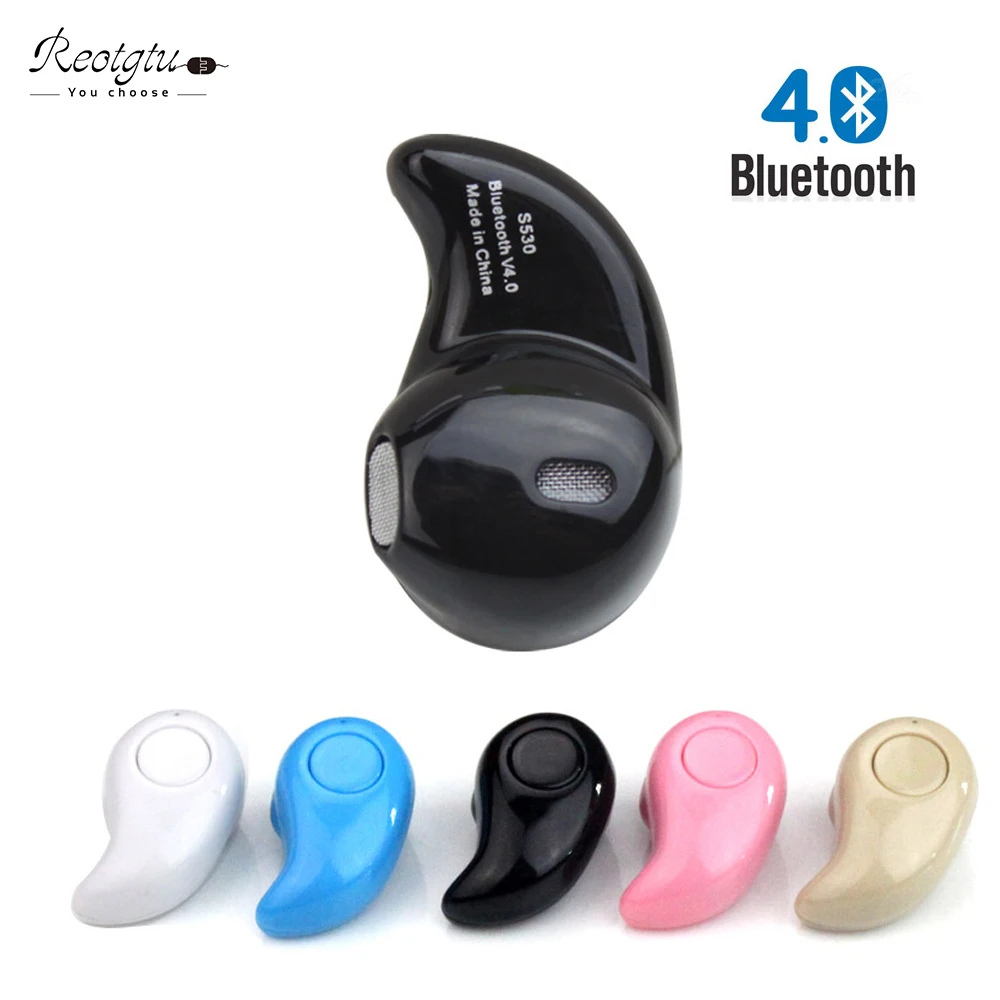 Высокое качество мини беспроводные Bluetooth V4.0 наушники S530 Спортивная гарнитура с
