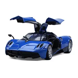 Новый 1/24 масштаб Pagani Huayra литья под давлением сплава Модель автомобиля реалистичные гоночных автомобилей модели для детей подарки игрушки