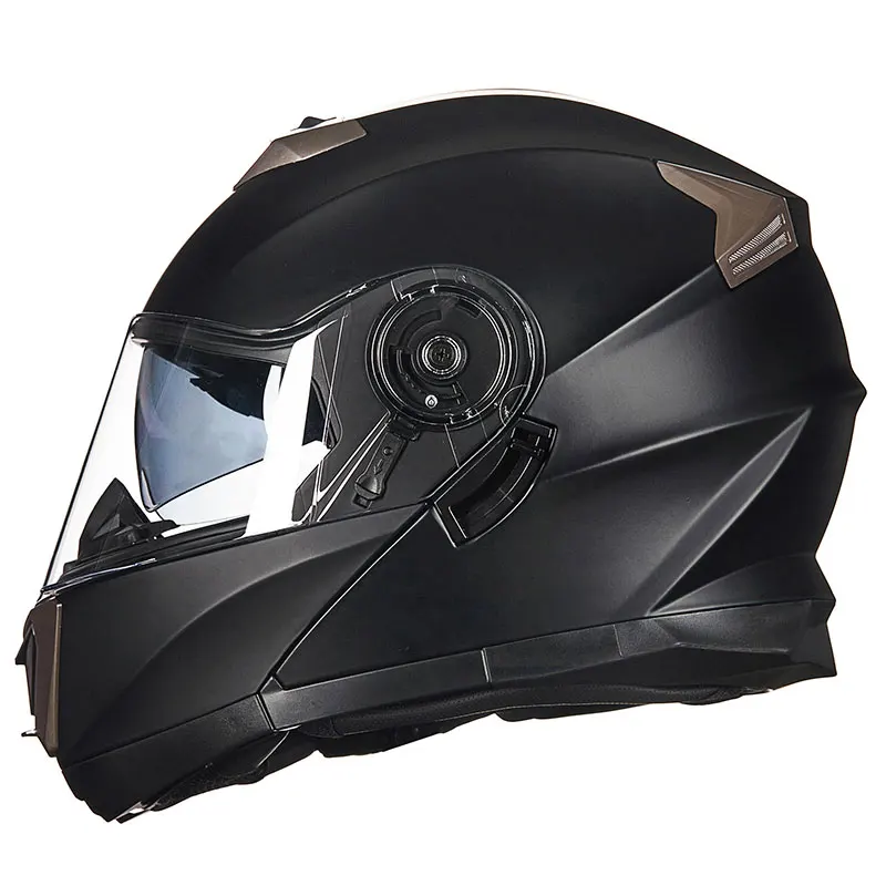 GXT 160 мотоциклетный флип-шлем 4 сезона с двойными линзами, шлем для верховой езды, шлем для мотокросса, полный скутер - Цвет: 4