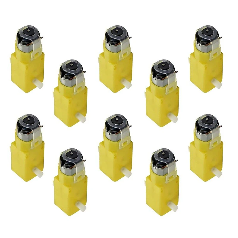 

10 Piece Smart Car Tt Motor Launch Smart Car Gear Motor For Arduino