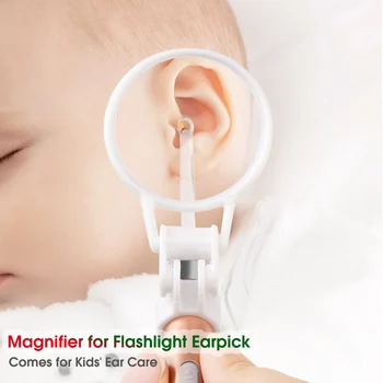 

Magnifier for Flashlight Earpick Ear Cleaner Earwax Removal Tools Ear Care Tool Professional Magnifier For Flashlight Earpick