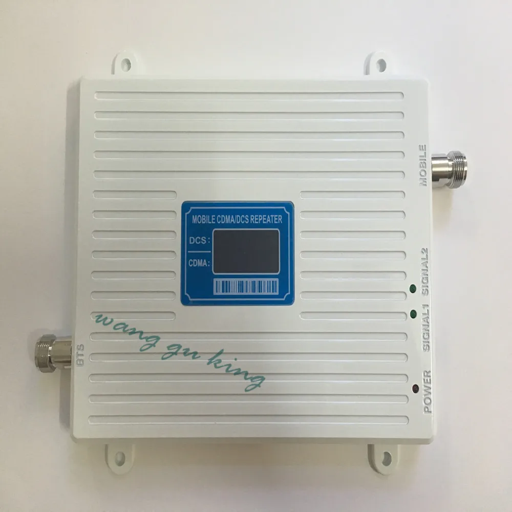 New White LCD GSM 850MHz CDMA DCS 1800MHz Mobile Phone Signal Booster,2G 4G FDD LTE GSM Signal Repeater Amplifier GSM 850 1800