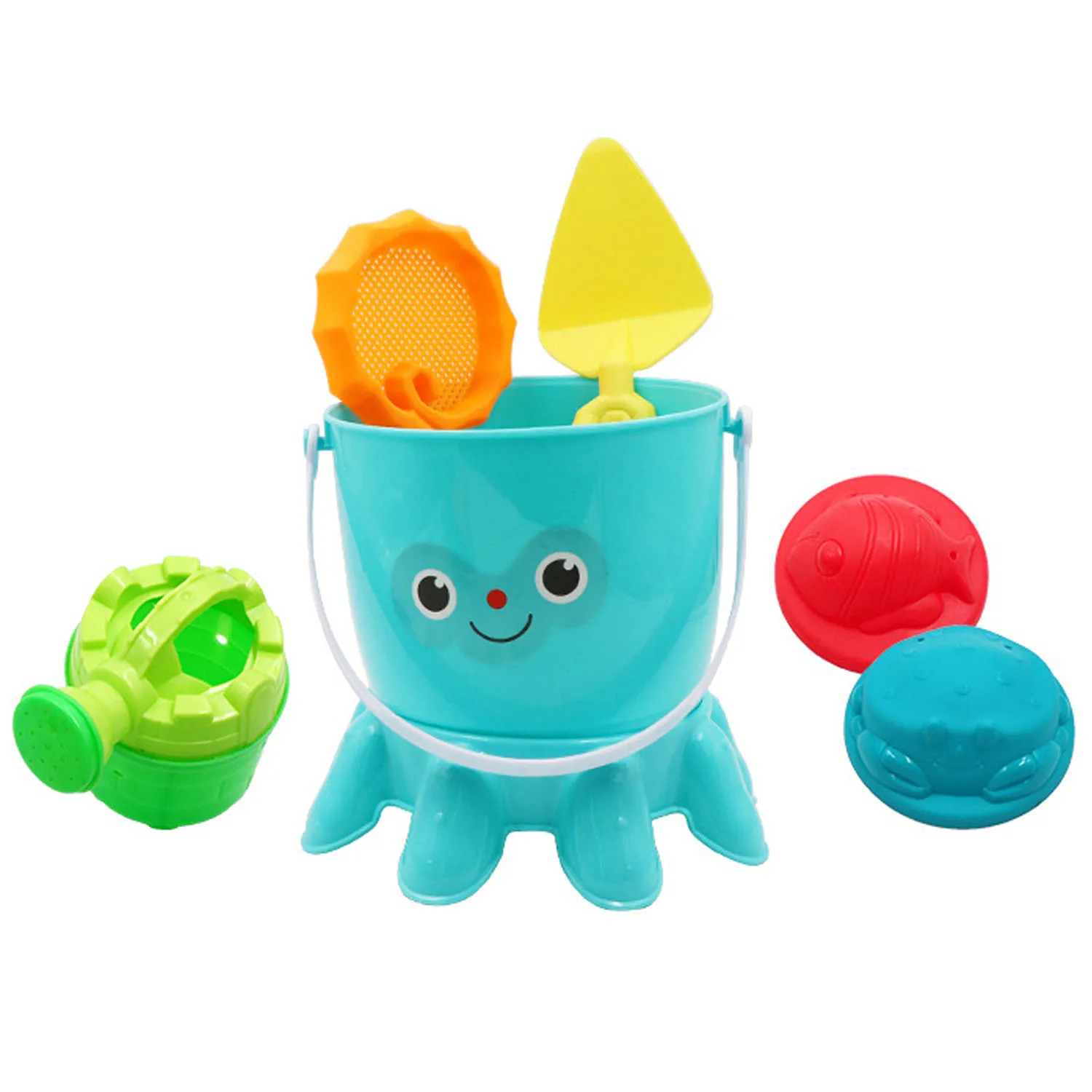 remarkable  Besegad 6pcs Funny Beach Sand Game Toys Kit Kids Pretend Role Play Toy Playset Including Shovels Bu