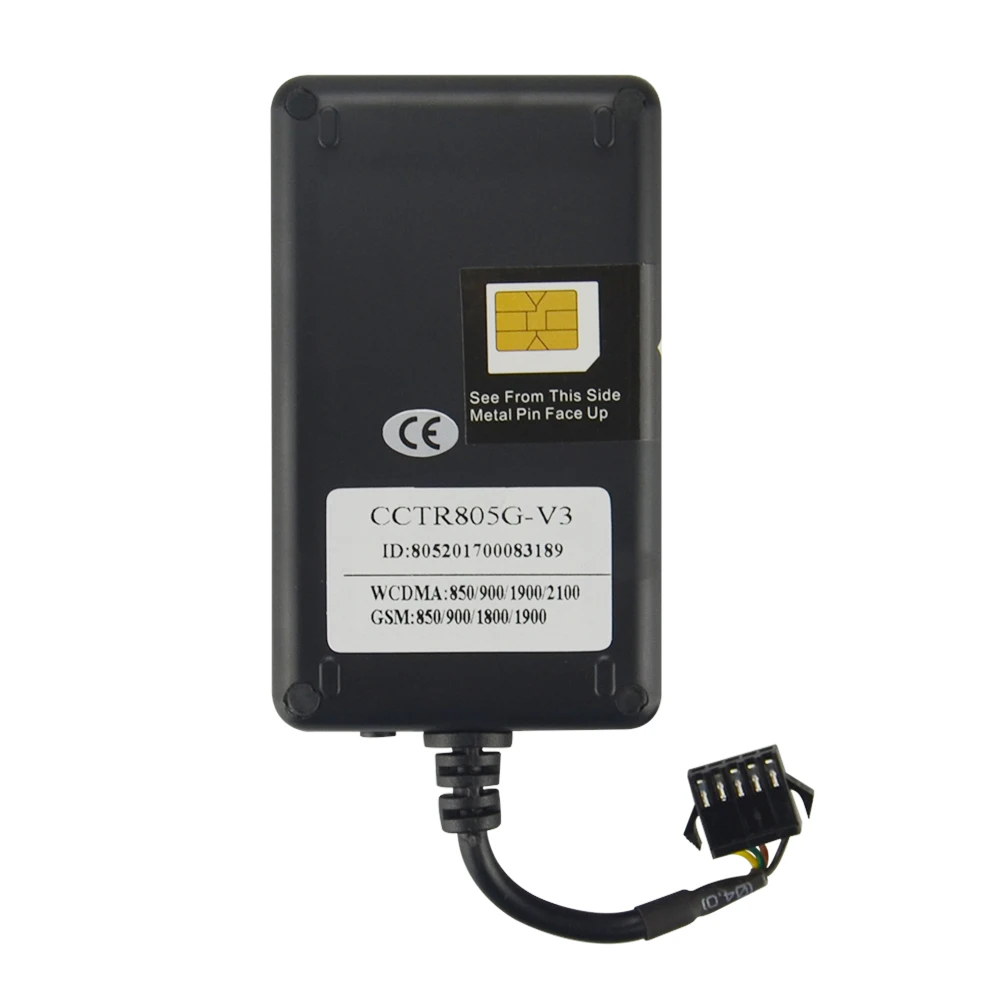 GPS трекер CCTR 805G автомобильный локатор 3G GSM сеть 9 40 В напряжение LBS двойное