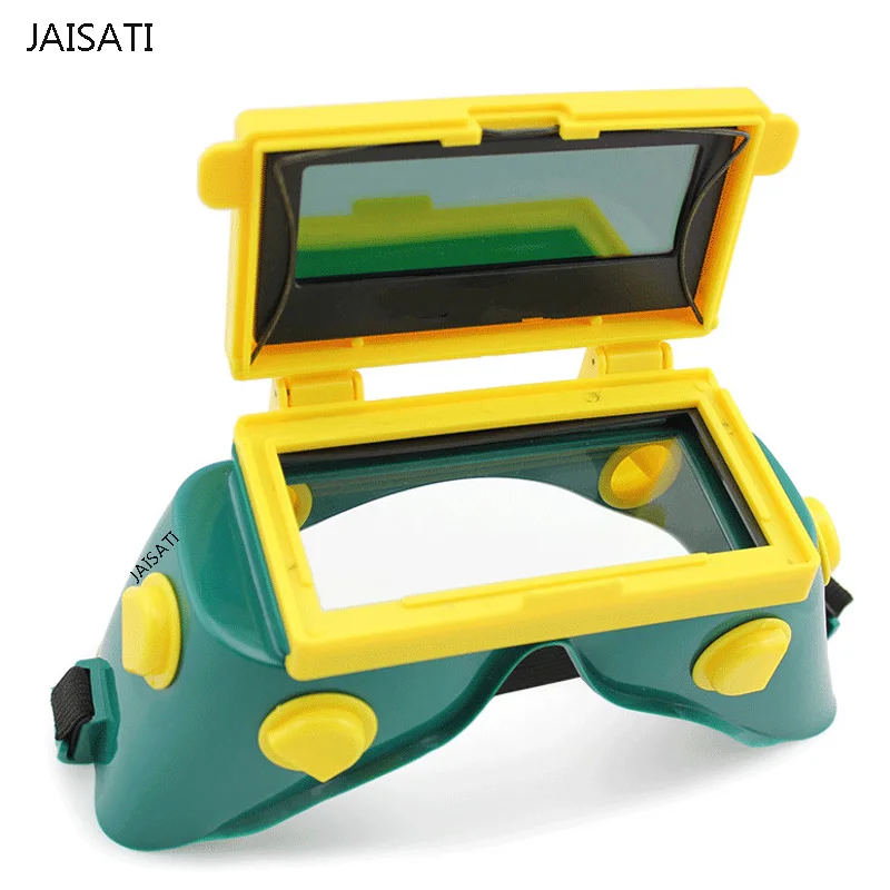 JAISATI автоматический переменный светильник сварочные очки Защита сварщика аргоновая дуговая сварка анти-ультрафиолетовые защитные очки