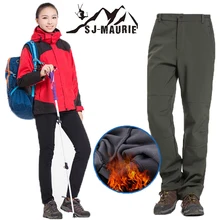 Теплые флисовые мужские брюки для катания на лыжах, женские зимние брюки для сноубординга, походные брюки, Pantalon De Invierno Hombre S-3XL