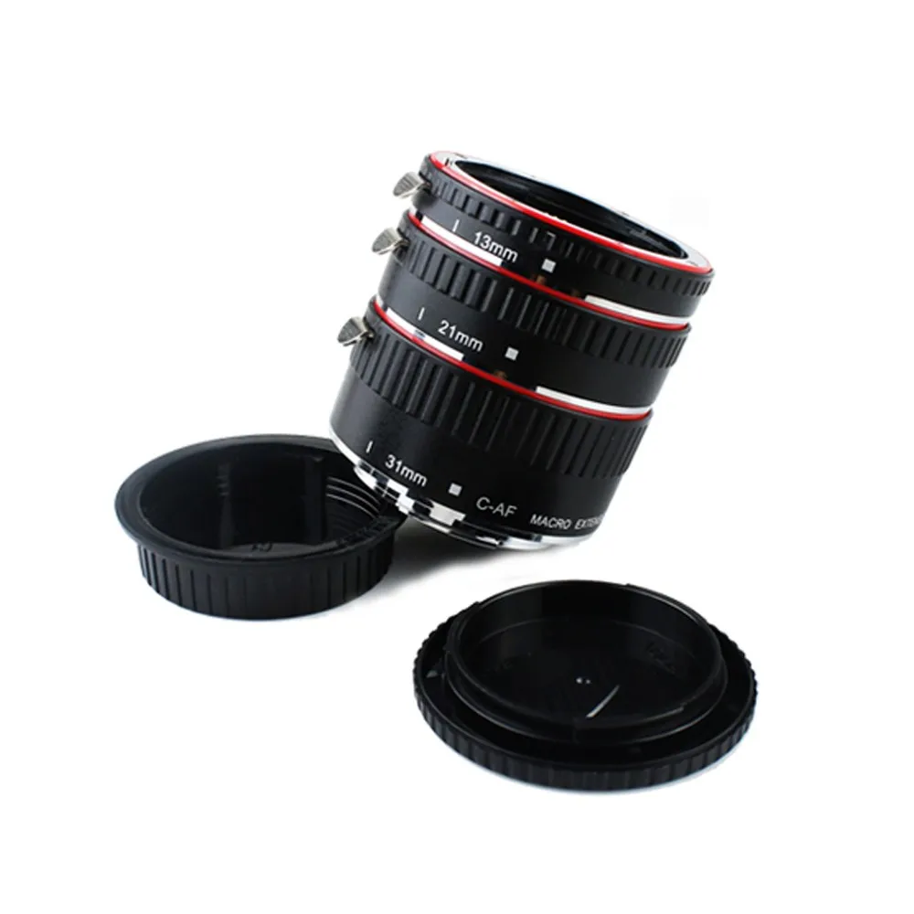 Inseesi для Canon EOS EF-S объектив 1100D 60D 70D 550D 600D камеры 5 шт. цветное металлическое Крепление с автофокусом AF макро Удлинительное Кольцо