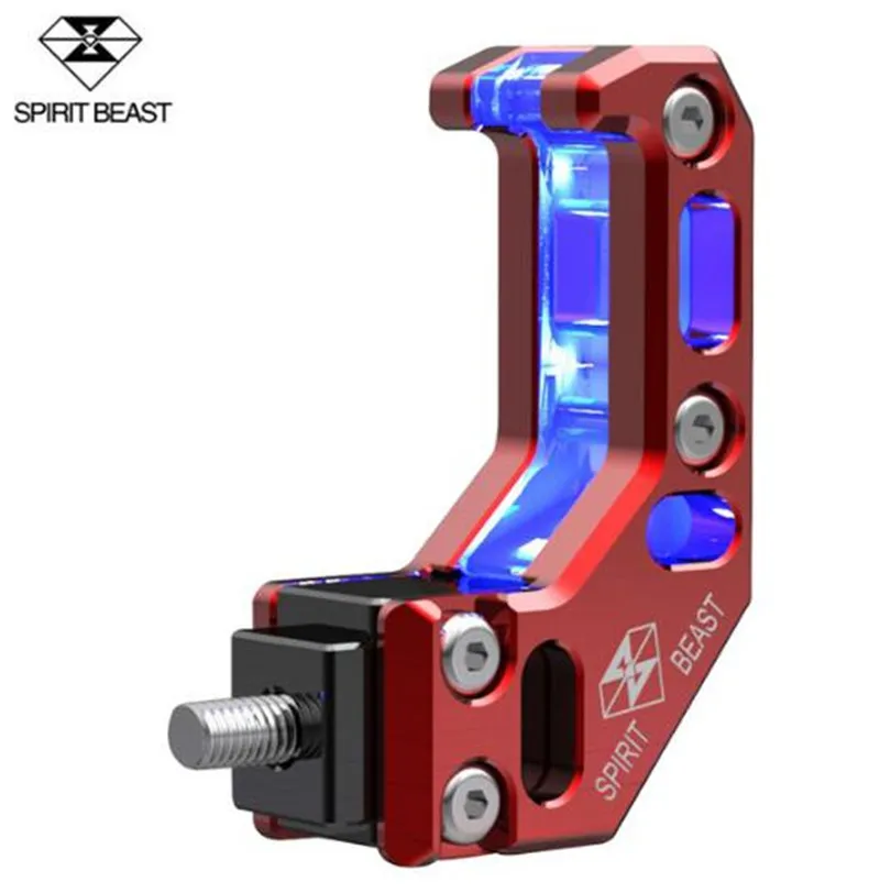 

SPIRIT BEAST Motorcycle Hook Helmet Hook With Light Aluminum Alloy Scooter Universal Tools Decoration Modification Accessories