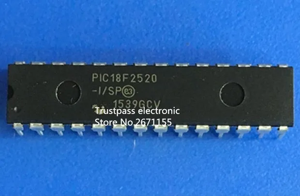 100% NEW ORIGINAL PIC18F2520 I/SP PIC18F2520 28 DIP|Replacement Parts ...