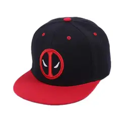 2019 стилей Fantaisie и Фэнтези Аниме комиксы Marvel Дэдпул хип хоп Snapback D'ete капот де Котон вводной бейсболка