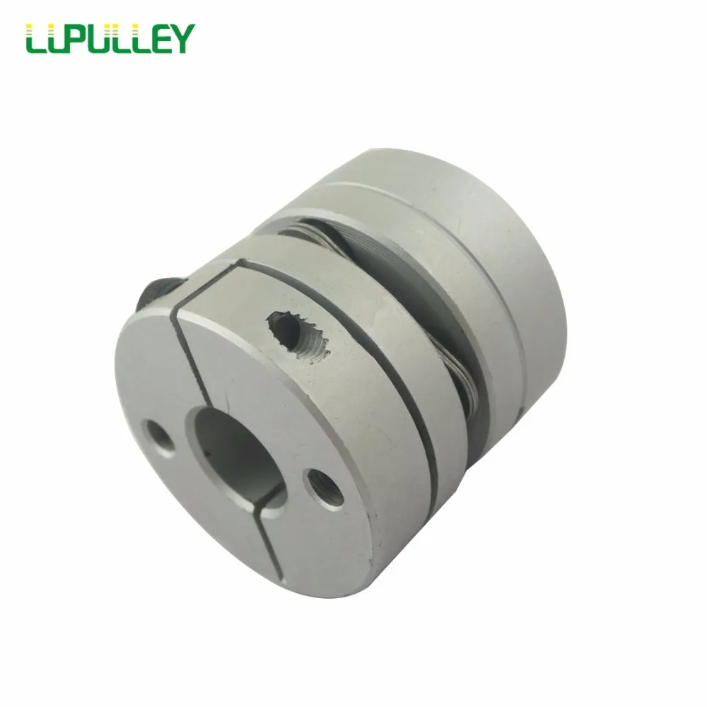 LUPULLEY 1 шт. Гибкая Одиночная диафрагма тормозной диск муфта с отверстием Диаметр 10/11/12/14/15/16 мм, суперсильные магниты муфта двигатель OD 39 мм* Длина 34 мм