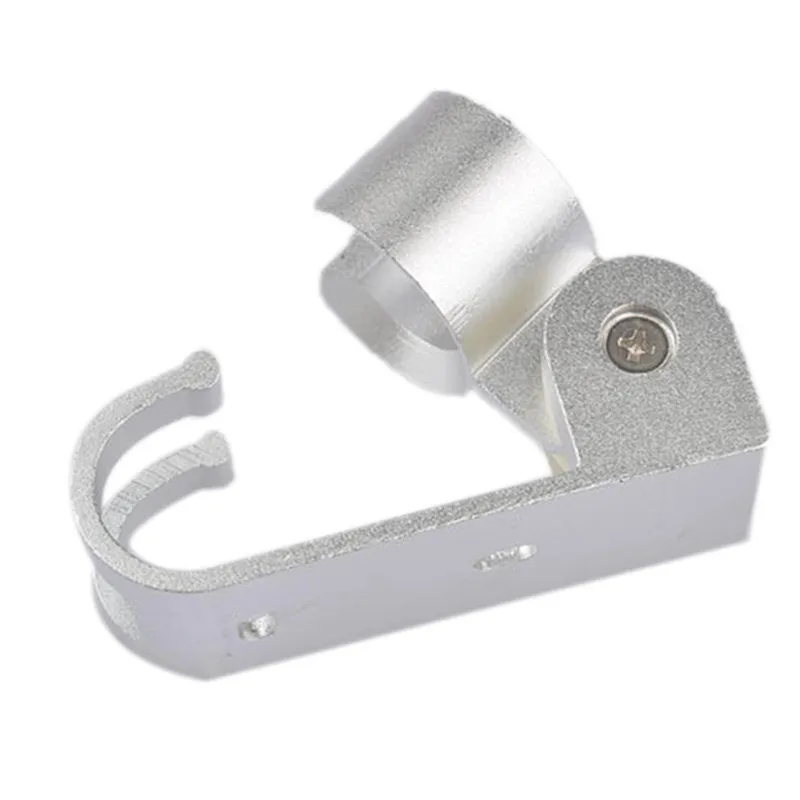 Настенный алюминиевый держатель для душевой головки, приспособление для ванной комнаты, душевые наборы, регулируемый душевой главный держатель опоры, 2 вида держателя