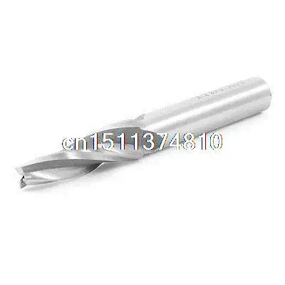

Replacement Silver Gray High Speed Steel HSS 3 Flutes 1.7" Depth End Mill Tool