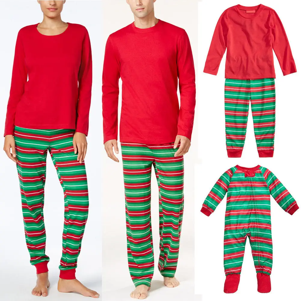 Семейный Рождественский пижамный комплект, теплые взрослые дети девочки мальчик, мама, одежда для сна, одежда для сна для мамы и дочки, одинаковые комплекты для семьи
