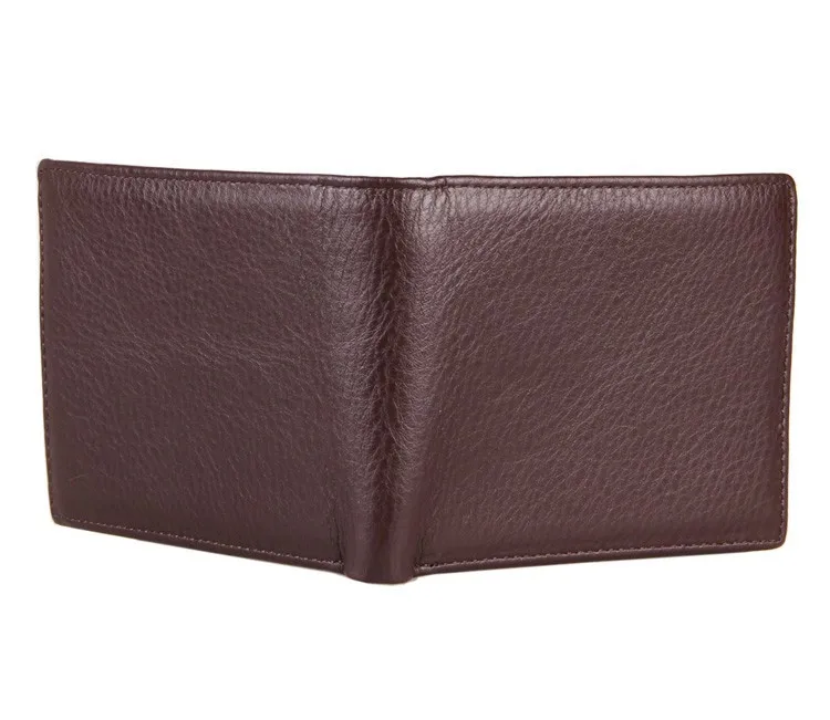 8054C загорелый винтажный кошелек из натуральной кожи для мужчин кожаный карман для денег