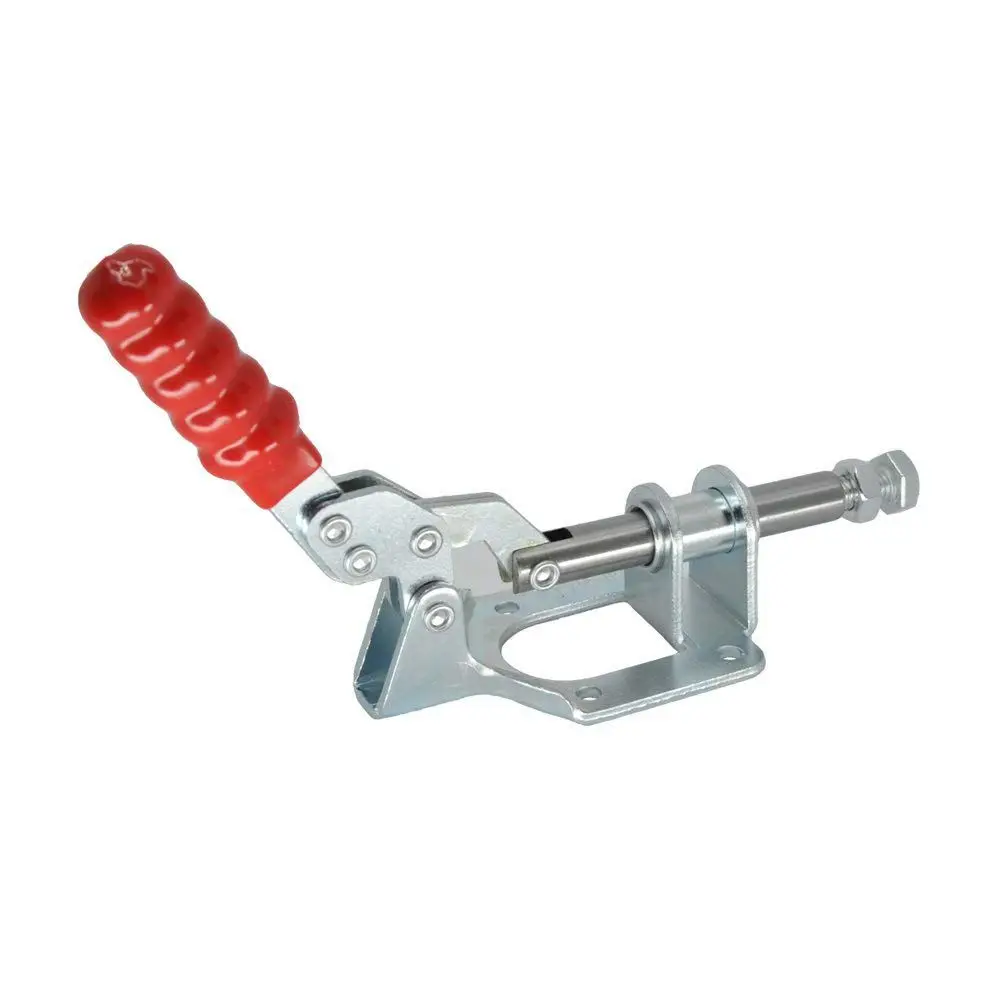  300 lbs / 136kg Hand Tool 302FM Toggle Clamp Action Quick Release Push Pull Type Holding Latch Capa