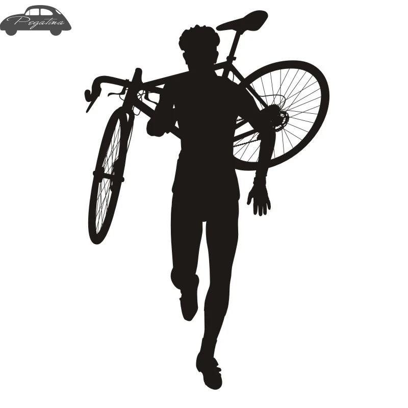 Pegatina Bike Sticker Bicycle Cycling Car Decal Posters Vinyl Wall Decor Mural Sticker