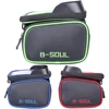 B-SOUL Bicycle Front Touch Screen Phone Bag On The Frame Mountain Bike Top Tube Bag Cycle Panniers Bag For Bicycle Accessories ► Photo 3/6