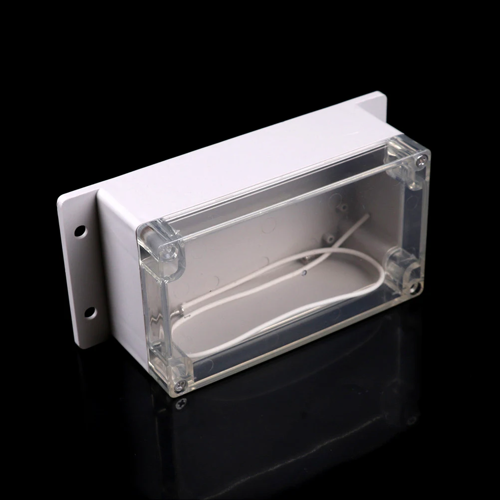 158x90x65mm transparent cover plastic waterproof box ABS plastic wall