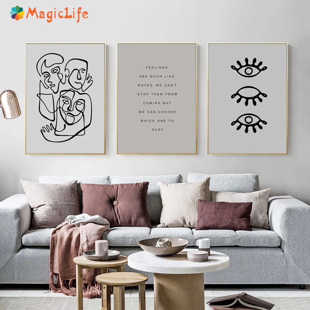 

Abstract Human Rrgans Decor Wall Art Canvas Painting Nordic Poster Eye Wall Pictures For Living Room Art Prints Unframed