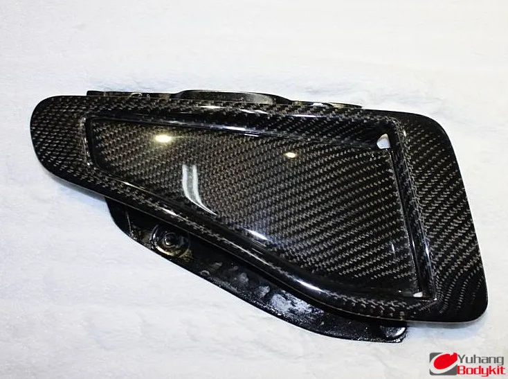 For Evolution EVO 5 6 OEM Style (1 set) Hood Scoop Vent CF Carbon Fiber