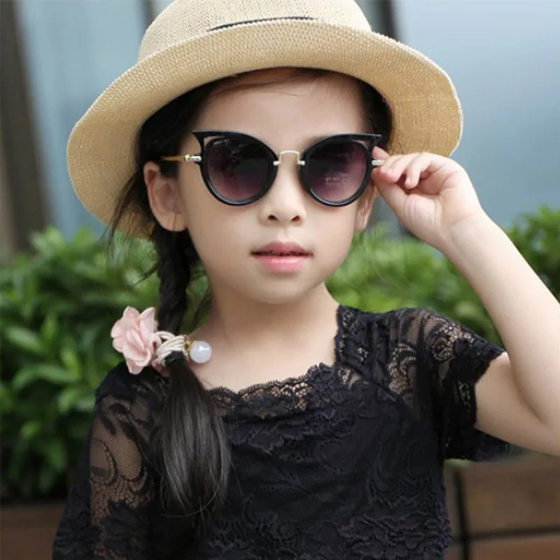 Zilead Cute Baby Cat Eye Sunglasses Kids Animal Cartoon UV400 Sun Glasses Children Eyewear Glasses For Girls&Boys Gift