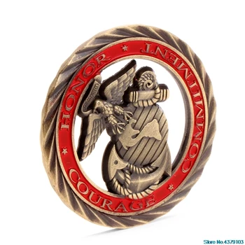 

Commemorative Coins American United States Marines Commemorative Coin Copper Collection Zinc Alloy