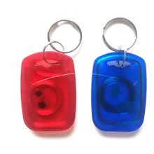 100 шт. UID Домофонные 13,56 МГц сменный с возможностью перезаписи перезаписываемый композитный ключевая цепь брелок двойной чип частоты+ RFID 125 кГц T5577