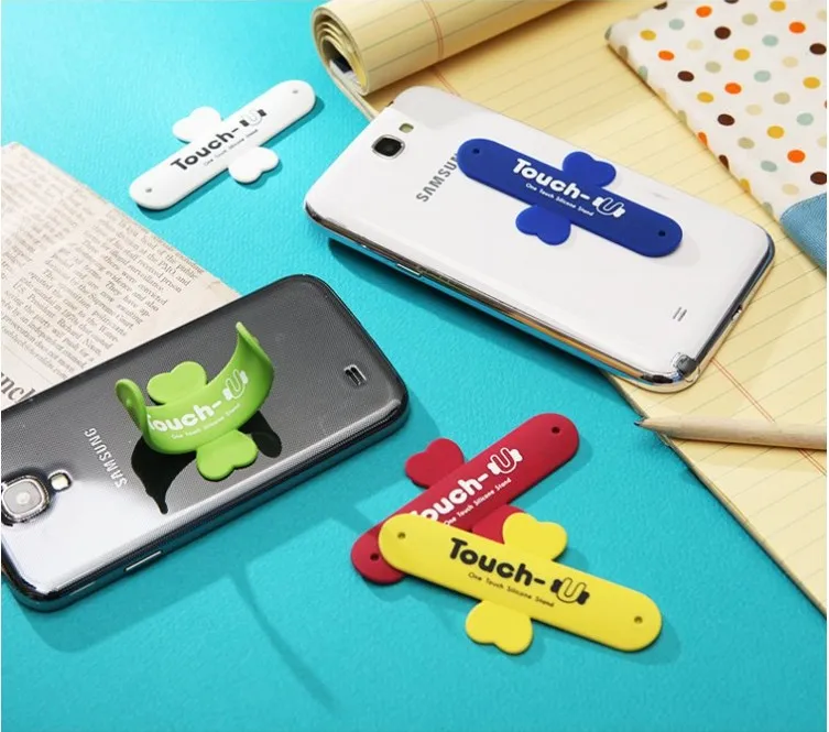 Mini Touch U One Touch Silicone Stand Finger Rings Universal Portable Phone Holder 11 Colors For iPhone 6 5s 7 Samsung Tablet PC Mini Touch U One Touch Silicone Stand Finger Rings Universal Portable Phone Holder 11 Colors For iPhone 6 5s 7 Samsung Tablet PC