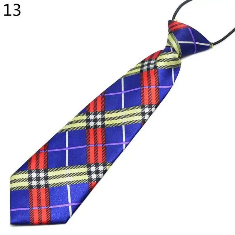 Fashion Boys Girls Kindergarten School Uniforms Children's Ties Striped Plaid Necktie