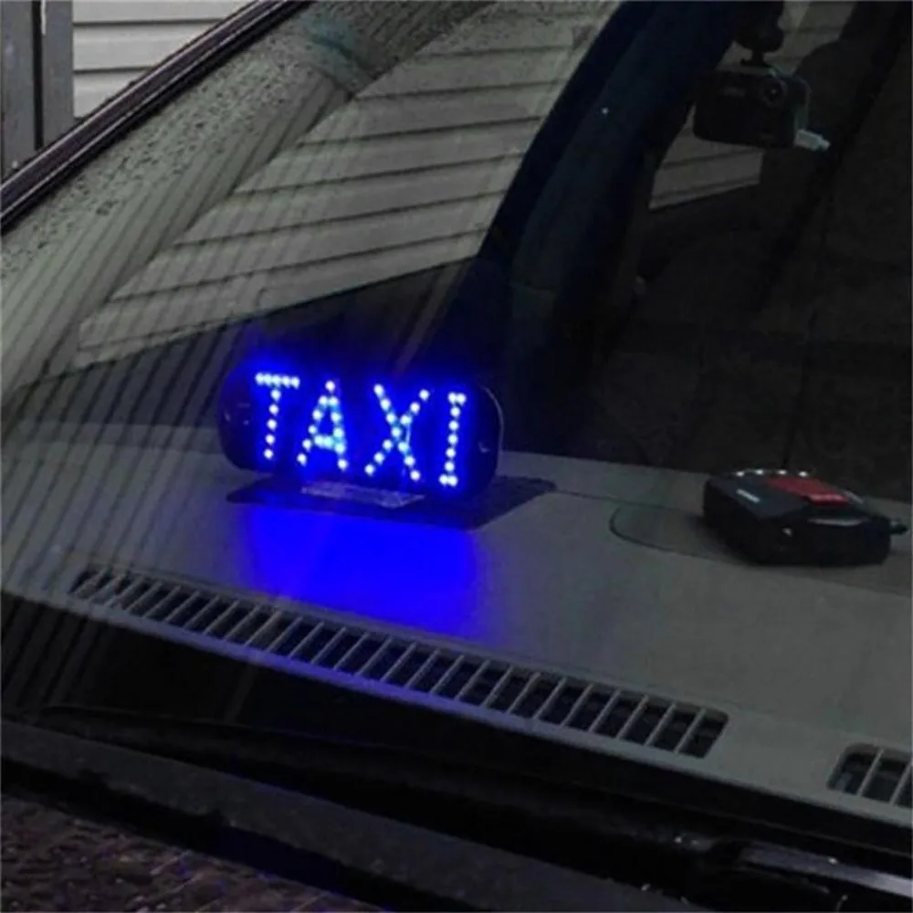 

1PCS Taxi Led Light Hot Sale Taxi Cab Windscreen Windshield Sign Light High Brightness Lamp Bulb 12V 4 colors