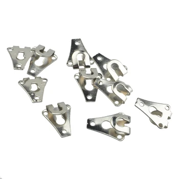 

COSW 2pcs StyleSilver Tone Business Suit Trousers Sewing Metal Hook Buttons 20 Pcs