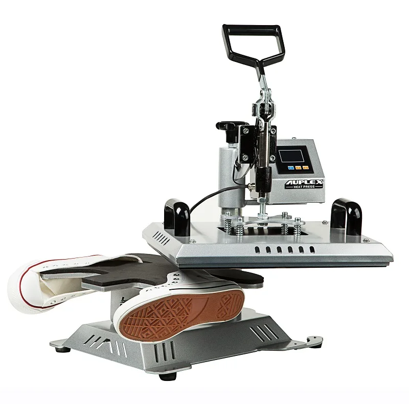 

29x38cm Custom Sports Shoes Heat Press Machine with 2 additional bottom plates Manual Shoes/Socks Printing Machine NO.AP1807
