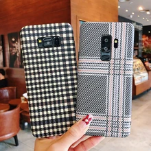 For samsung galaxy s9 plus s8 plus note 9 8 case cover Retro 3d Grid pattern soft silicon protective phone bag Ritozcase For samsung galaxy s9 plus s8 plus note 9 8 case cover Retro 3d Grid pattern soft silicon protective phone bag Ritozcase