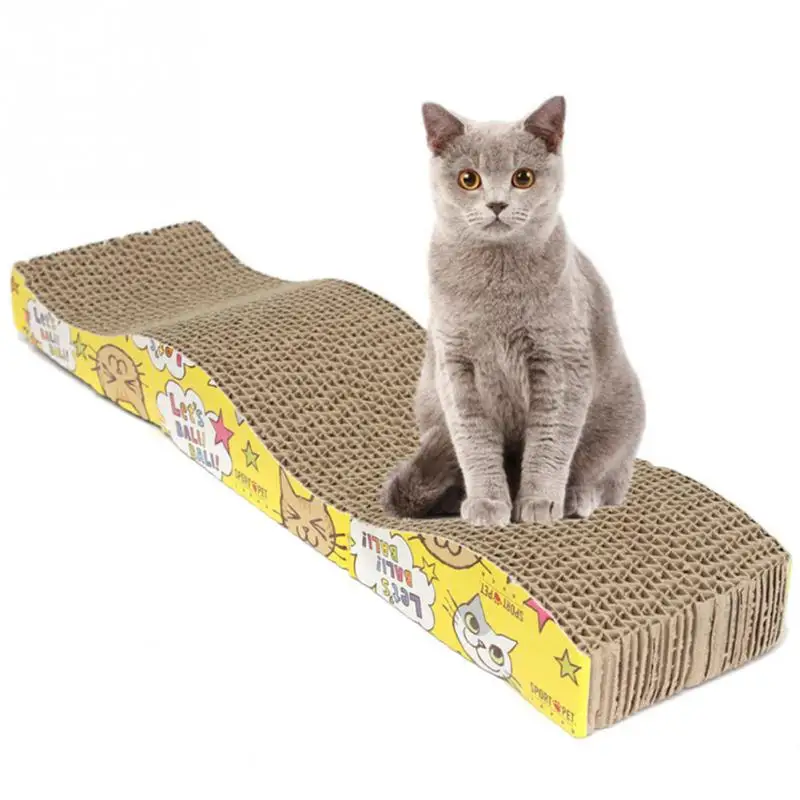 Hot!! Cat Scratcher Lounge Handmade Cats Kitten Scratcher Scratching Interactive Corrugated paper Toy For Pet Cat Training #13