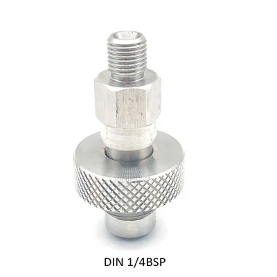 DIN VALVE BSP-2 Пейнтбол воздушный пистолет страйкбол PCP винтовка hp заполняющая станция 300 бар/4500PSI нержавеющая сталь - Цвет: DIN VALVE BSP-2