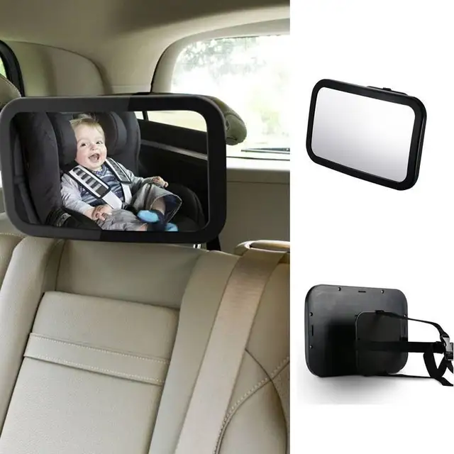 Monitor Trasero De Seguridad Para Bebé, Espejo Retrovisor Para Asiento  Trasero De Coche, Corte Útil, Ajustable, Espejos Frontales Para Niños  Pequeños - Espejos Frontales - AliExpress