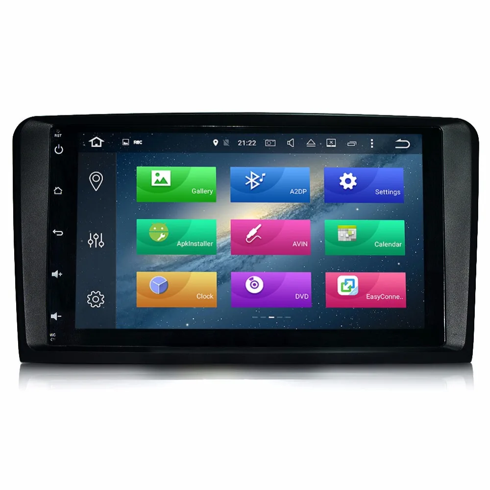 Discount 9 IPS Car Android 9.0 DVD GPS Player For Mercedes Benz ML/GL-Class W164 X164 Radio Stereo 4G RAM 32G ROM  Wifi USB MAP SAT NAVI 4