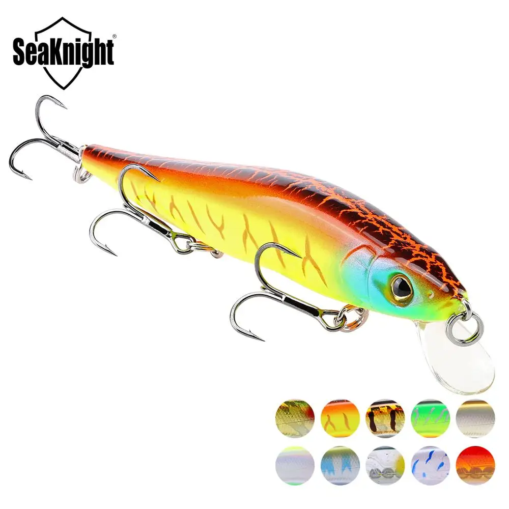 SeaKnight Рыболовная Приманка Minnow (SK020 14 г 110 мм 0 1 м) (SK008 20 125 3 9 Wobbling плавающая приманка