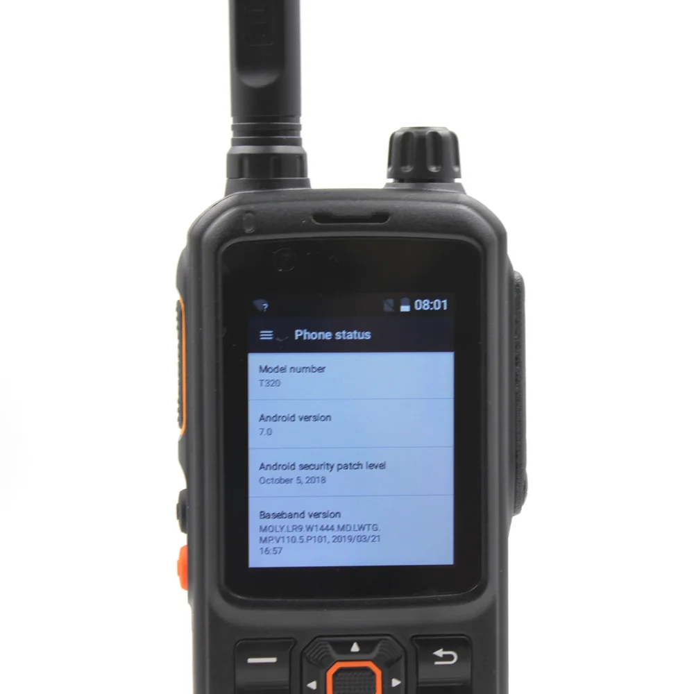 Inrico сеть радио T320 4G LTE сеть рация внутренней связи POC walkie talkie T-320 WCDMA двухстороннее радио