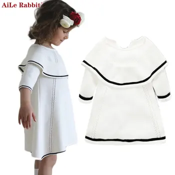 

2018 Sale Vestido Infantil Spring/winter Kids Brand Dresses Baby Girls Dress Elegant Princess Warm High Quality Clothes 18m-4t