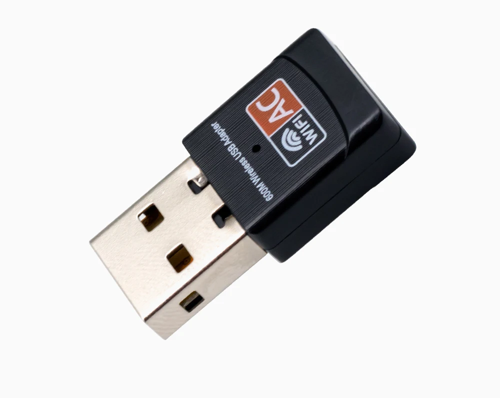 Беспроводной USB WiFi адаптер 600 Мбит Антенна ПК сетевой карты Dual Band 2,4+ 5,8 ГГц usb Lan Ethernet приемник 802.11ac