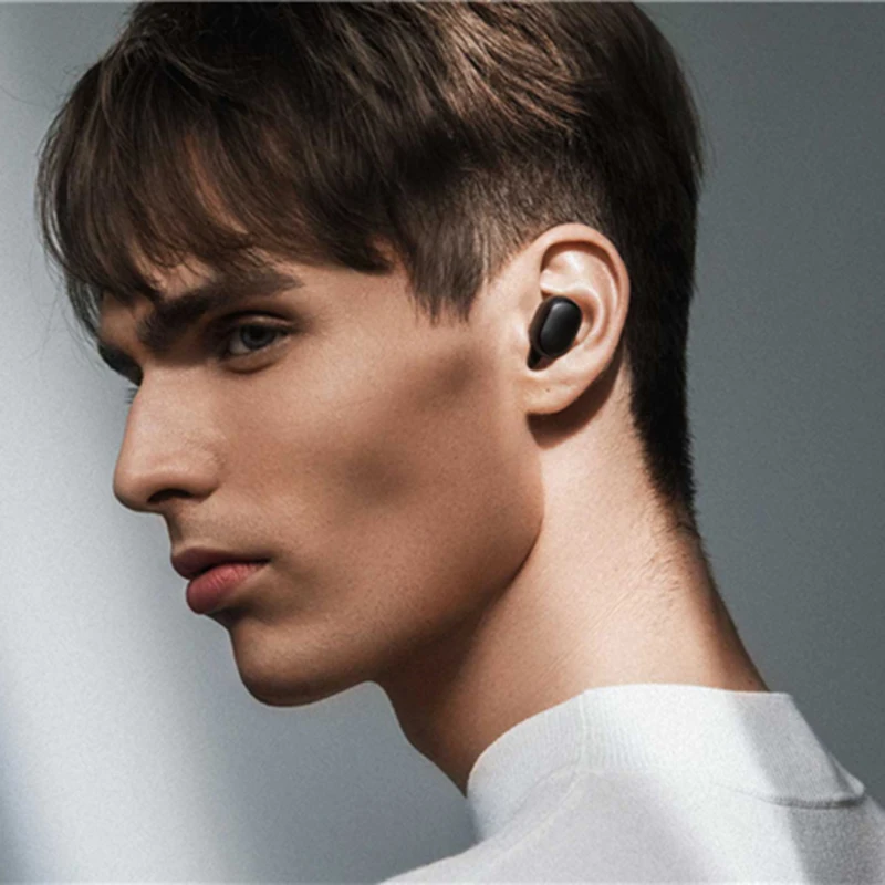 Xiaomi AirDots Basic In Ear Bluetooth 5 0 наушники с зарядным устройством беспроводные бас стерео