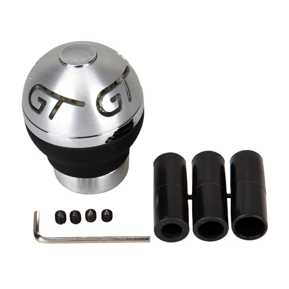 Universal Car Manual Gear Shift Knob Shifter aluminiun Shift Knob Lever
