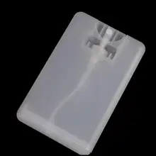 1 шт. 20 мл пластиковый спрей Parfum открытка-коробка Увлажняющий Прозрачный флакон с пульверизатором для духов многоразовый спрей для духов насос