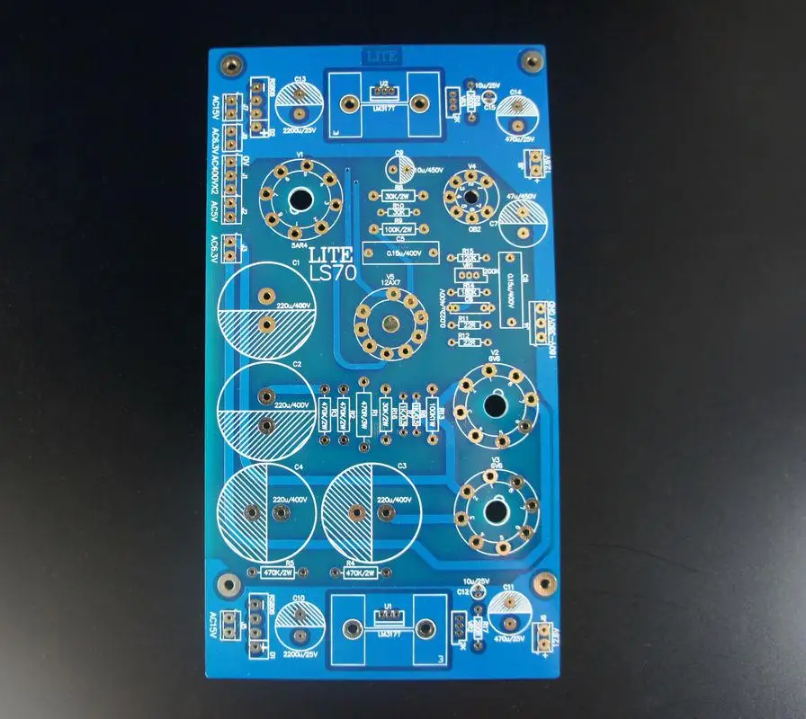 LITE LS70 PCB трубка источник питания выпрямителя доска пустая плата PCB