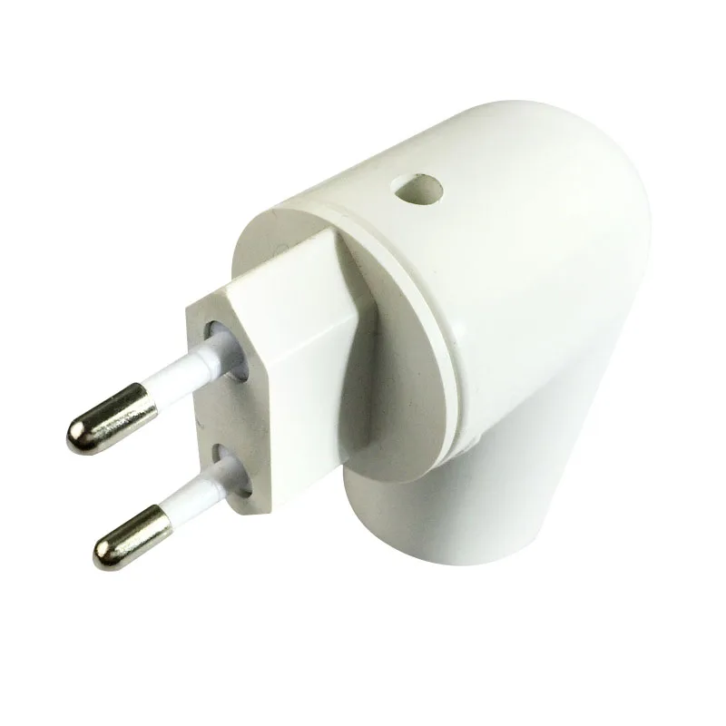 

US/EU Plug PBT PP To E27 LED Light Socket To EU Plug Holder Adapter Converter ON/OFF For Bulb Lamp