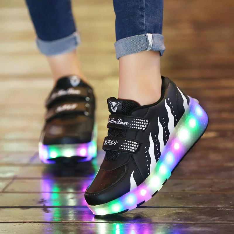 sapato de led feminino