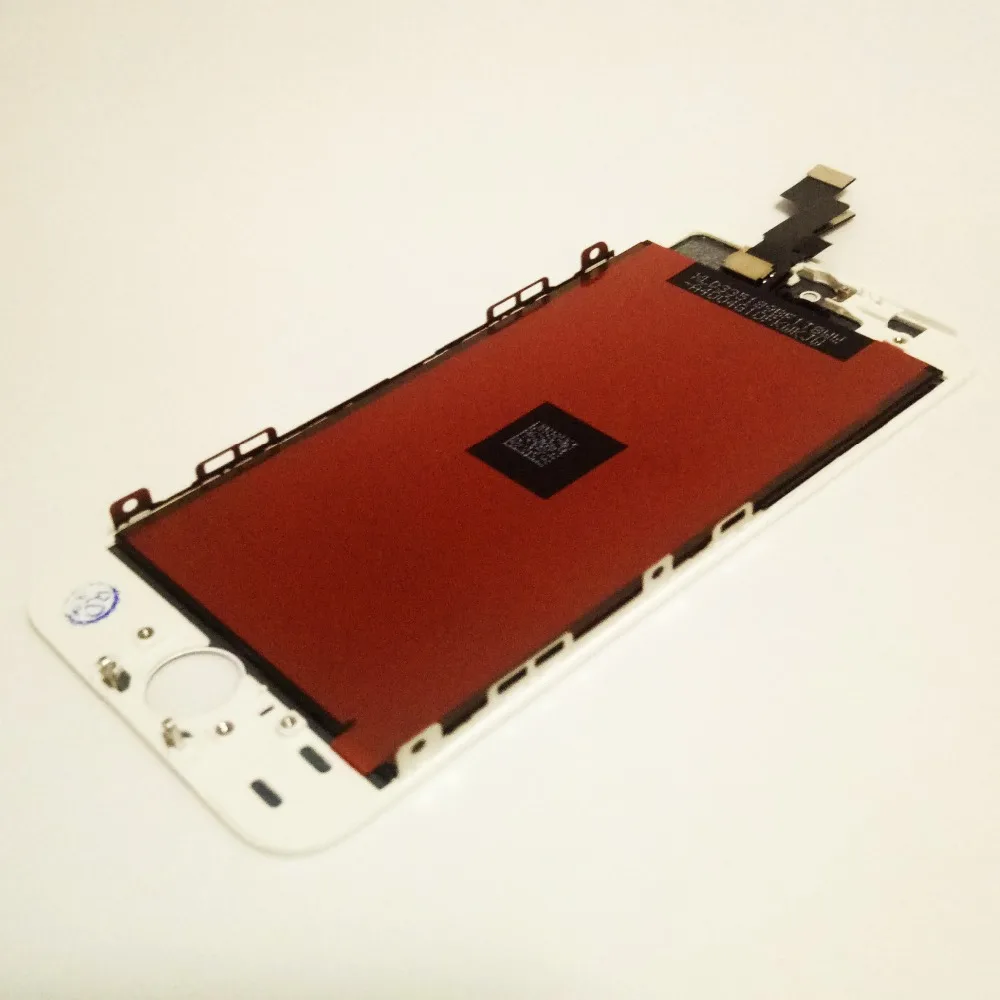 10 шт./компл. ЖК-дисплей для Iphone 5S ЖК-дисплей с сенсорным экраном дигитайзер сборка без битых пикселей AAA+ проверка качества