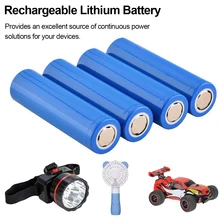 1/2/4/8/12 sztuk/zestaw o dużej pojemności 18650 3.7 v 2000 mah 18650 akumulator litowy do baterii latarki